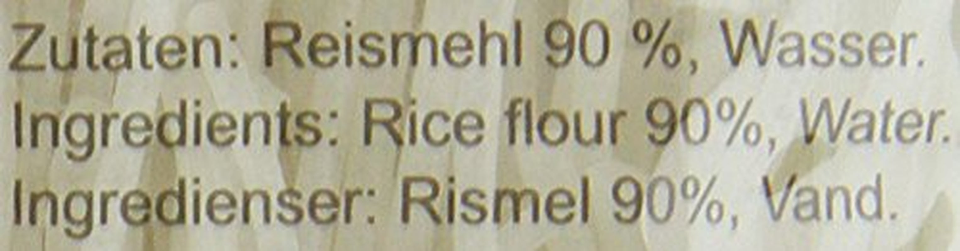 Nouilles de riz Ricefield, vermicelles, 2 mm, Bun Gao (1 x 400 g)