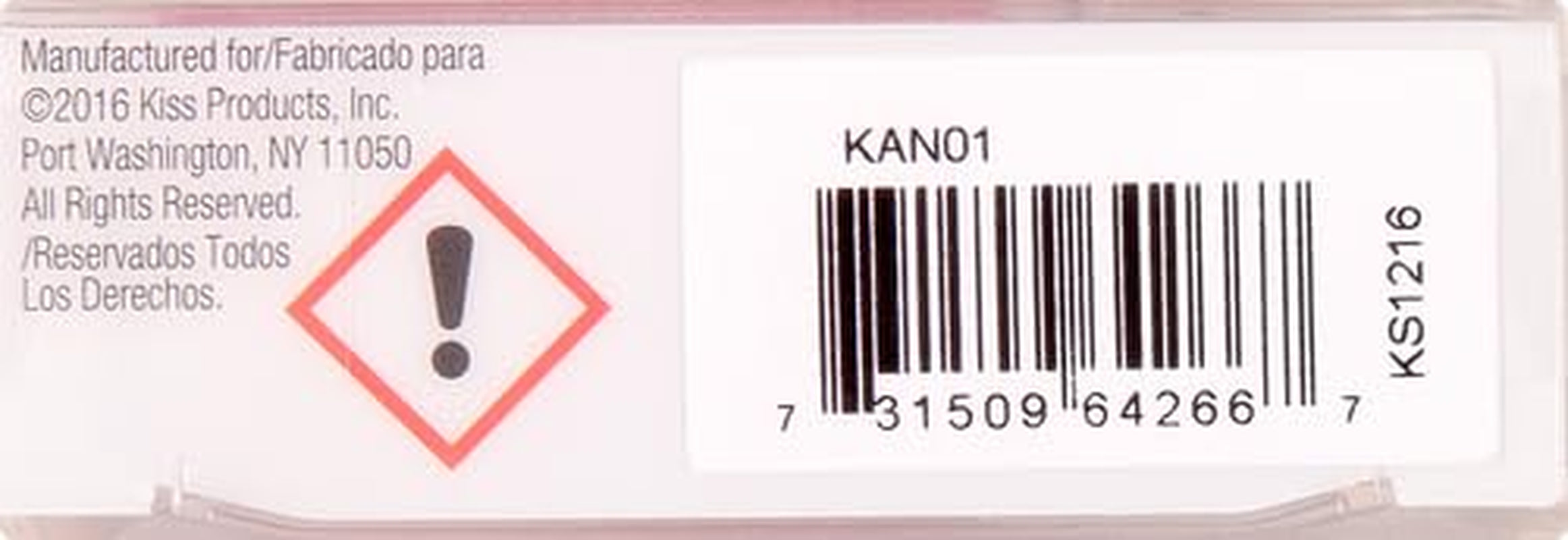 Kiss Nude Nails Amazing Nails (Pack de 2)