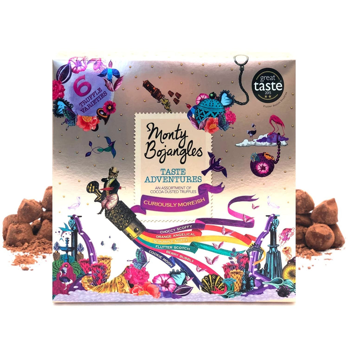 Monty Bojangles Taste Adventures Assortiment de chocolats avec poudre de cacao, 315 grammes Bonbons au chocolat Naty Shop Default Title