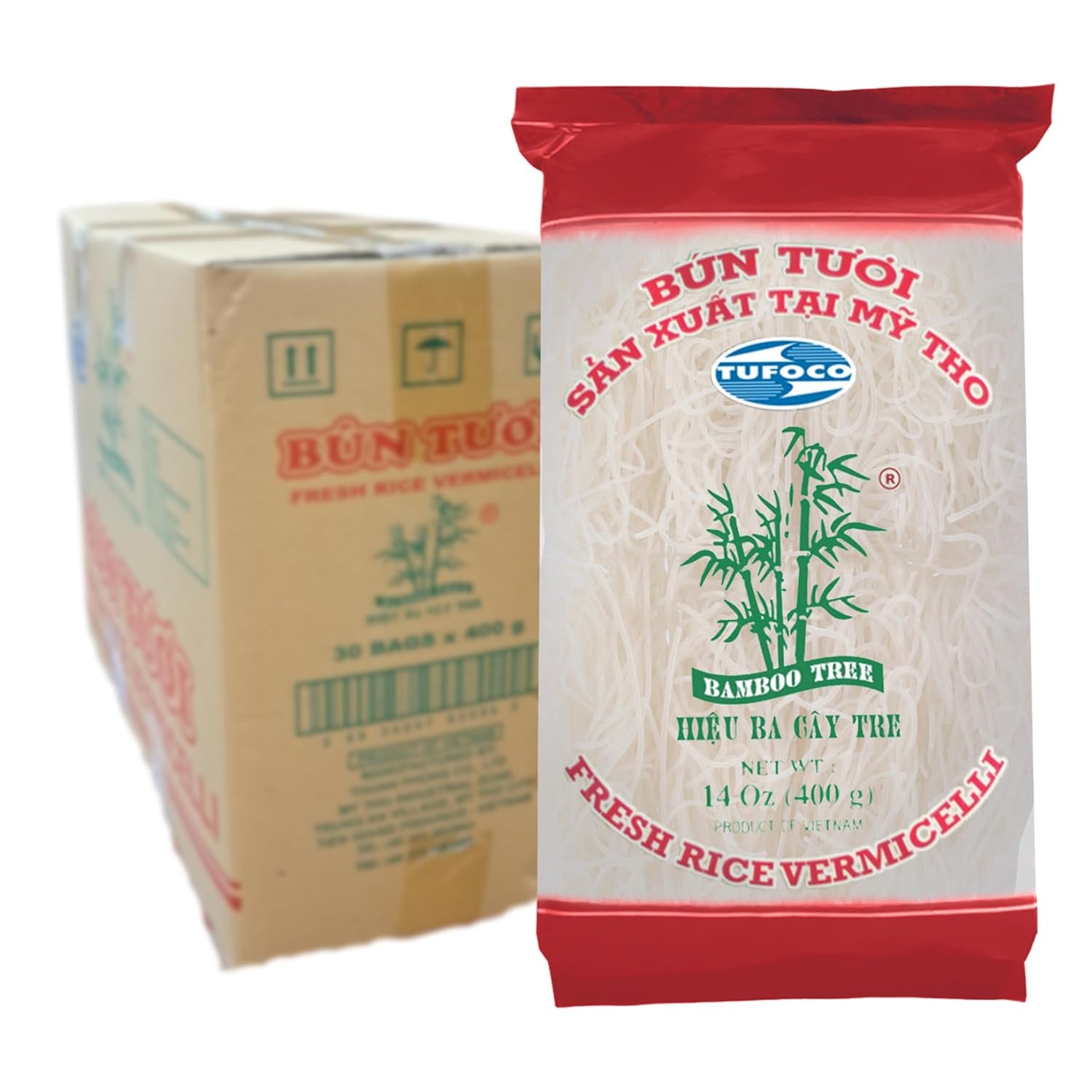 BAMBOU TREE - Vermicelles de riz frais - 1 x 400g