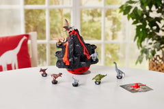 EPOCH Games - Jurassic World Trembling Volcano 7509 Jeu de société dinosaure pour enfants à partir de 4 ans