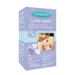Lansinoh Latch Assist Nipple Everter avec étui pour mamans qui allaitent, offre une correction temporaire des mamelons plats ou inversés, 2 tailles de cônes dans le paquet et un étui de transport hygiénique Accessoires d'allaitement Bebe Naty Shop Latch Assist