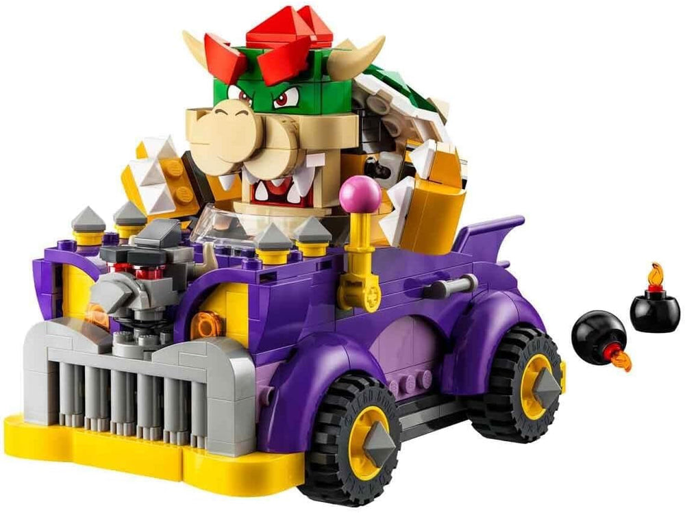 LEGO Super Mario Bowser's Monster Cart Expansion Set Jouet de voiture Bowser pour garçons et filles Ensemble de personnage unique Cadeau de joueur pour 8 ans 71431 Jeux de construction Besuche den LEGO-Store
