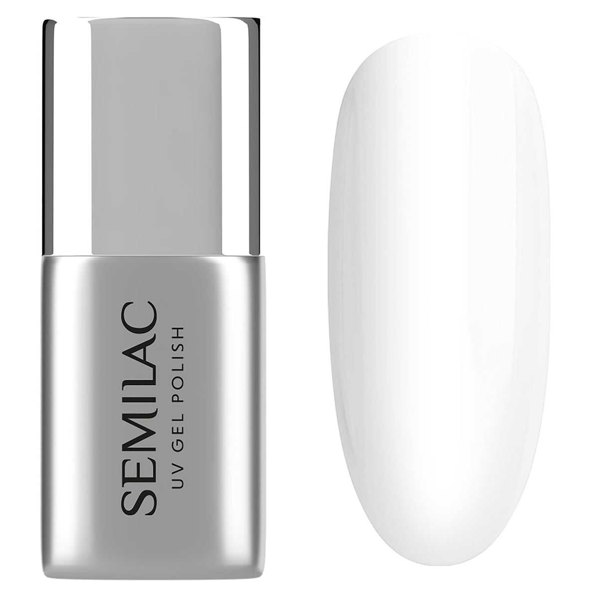 Base de vernis à ongles UV Semilac Pure & Clean 7 ml – Base hybride auto-nivelante pour ongles sensibles