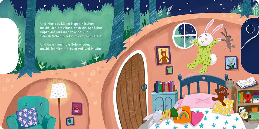 Shoo, shoo, maintenant tu dors aussi ! : Slider et 11 sons | Un livre innovant avec des sons coulissants pour les petits de plus de 18 mois Bebe Naty Shop Toys