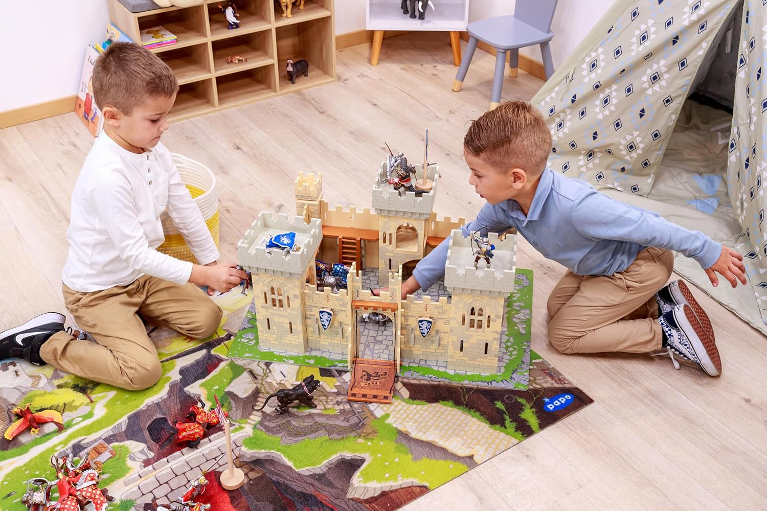 Papo - 36025 - Golem de Glace - Médiéval & Fantastique - Pour enfants - Convient aux garçons et aux filles - A partir de 3 ans Figurines Naty Shop