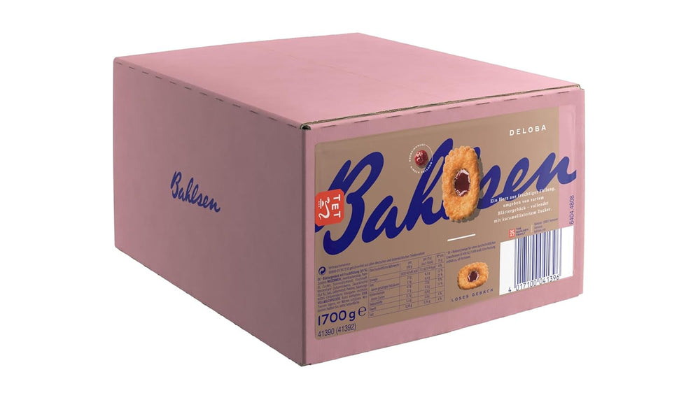 Bahlsen Sweet Trio - Présentation Comptoir - Mélange des classiques Deloba, Chocolat, Hit et Chokini (1 x 988g)