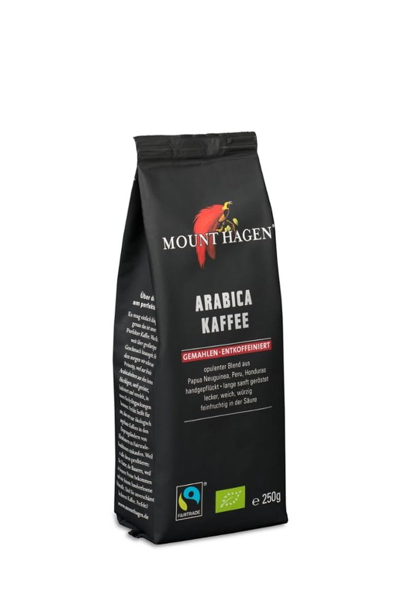 Café Arabica torréfié biologique FT Naturland, en grains entiers, décaféiné, 250 g Café Naty Shop 250 grammes Rond équilibré, soyeux et doux. Avec des nuances de noix, des notes chaleureuses d'épices et une très légère acidité