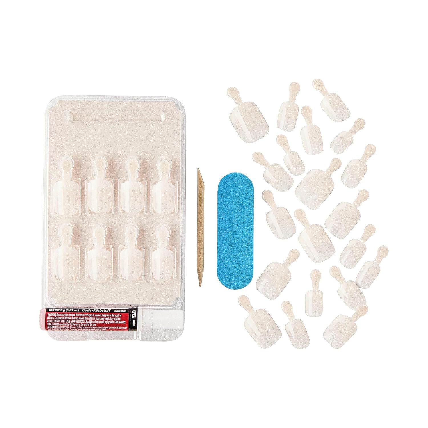 Kiss Nude Nails Amazing Nails (Pack de 2)