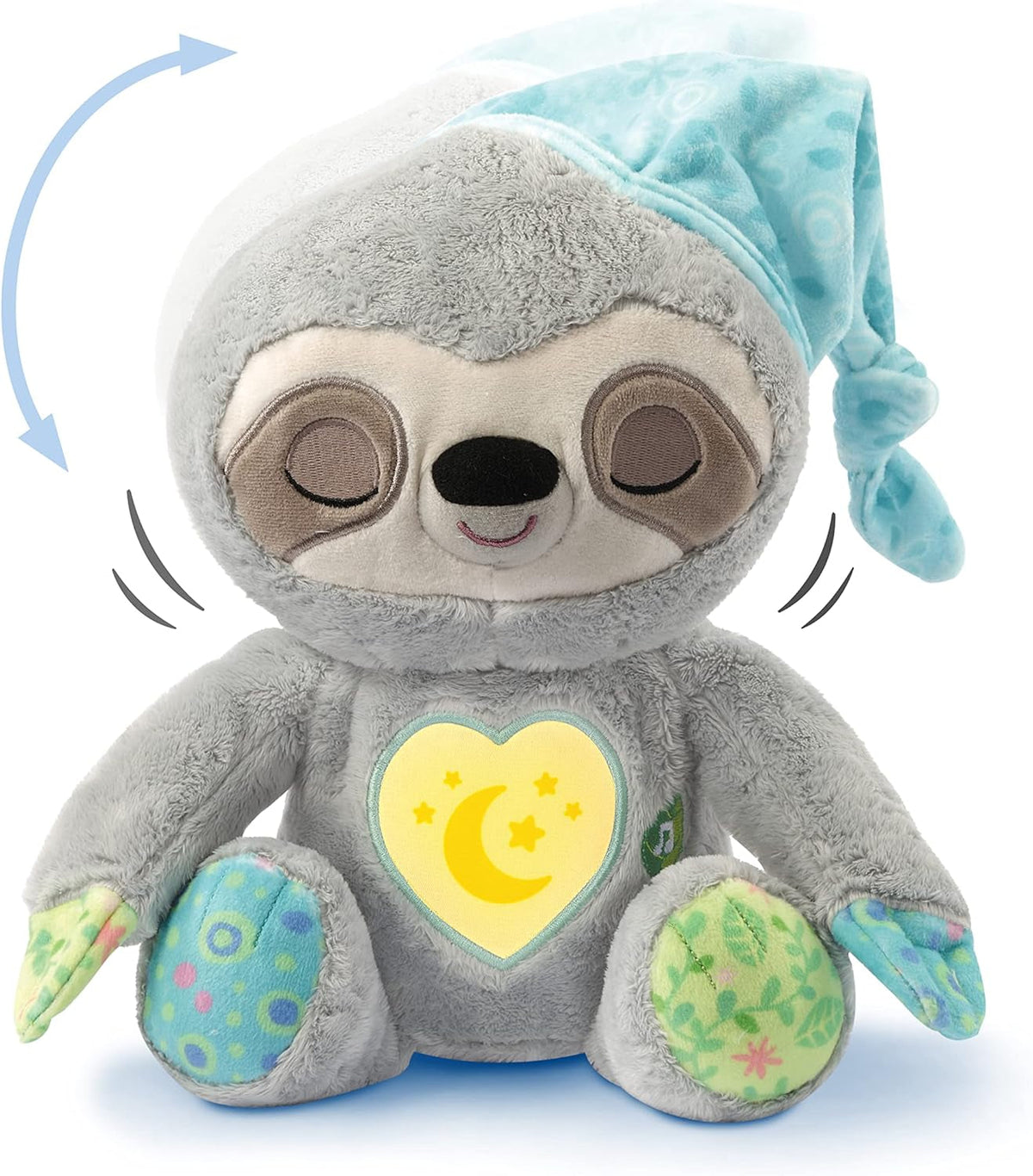 VTech Baby Schnarchi, le paresseux endormi - Jolie peluche pour vous aider à vous endormir - Avec des sons naturels et quotidiens, de la musique et une veilleuse - Pour les bébés dès la naissance Bebe Naty Shop Toys Default Title