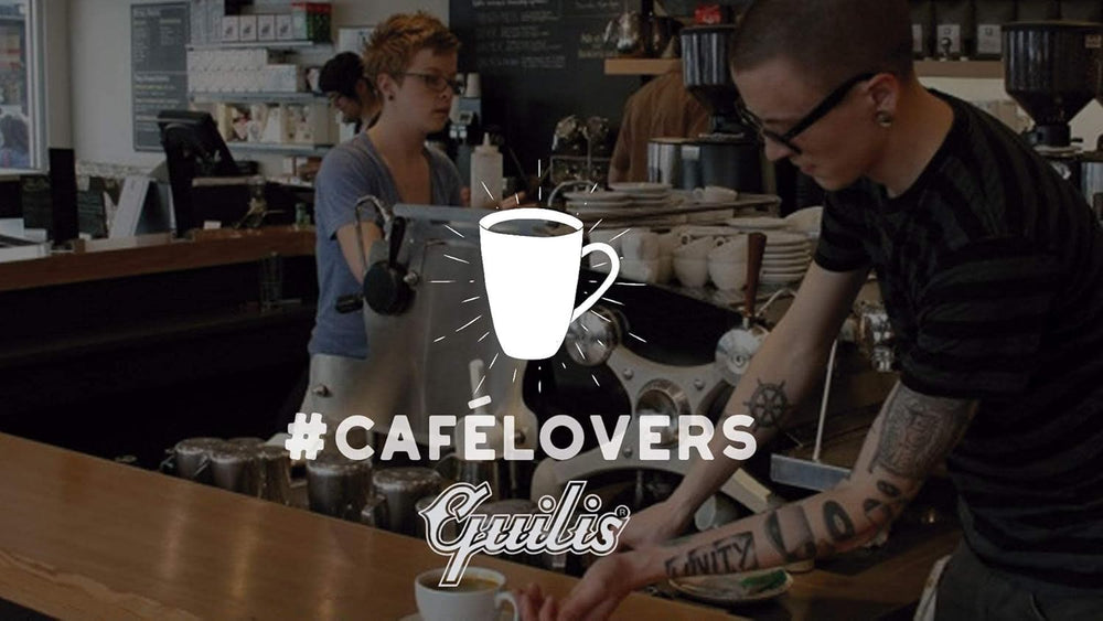 CAFES GUILIS DEPUIS 1928 AMANTES DEL CAFÉ Kaffeebohnen Arabica Mélange Noir 1kg