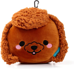 Coussin de voyage Puckator avec masque pour les yeux Relaxeazzz - Gigi le caniche - animaux mignons Coussins de voyage Naty Shop