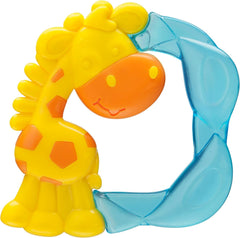 Playgro Jerry Giraffe Anneau de dentition - Anneau de dentition pour bébé - Anneau de dentition en silicone - Anneau de dentition en silicone - Aide à la dentition - Silicone - Anneau de dentition pour bébé - Coloré