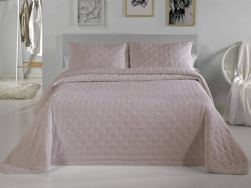 Pierre Cardin - Bouti Dots - Lit 180 Cm - Couleur Gris C5 Couettes et couettes Naty Shop Rose C3 Lit 180 Cm