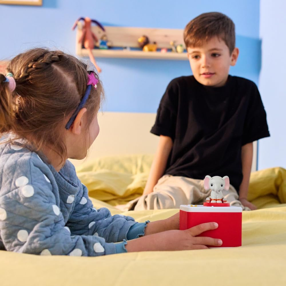 - Histoires pour filles et garçons, haut-parleur avec le personnage d'éléphant, jeu éducatif, contenu en espagnol, adapté à partir de 0 ans Bebe Toys Naty Shop