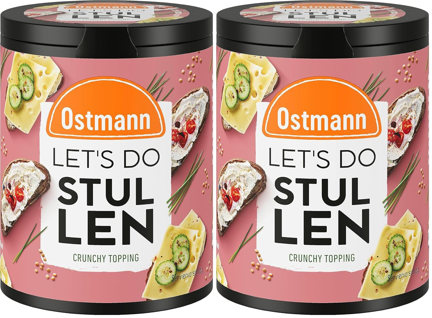 Ostmann Gewürze - Faisons de l'avocat | Gewürzsalz pour avocat, guacamole ou bols | Garniture croustillante avec gewürzen, kräutern et schwarzem sésame | 70 g dans une barre de recyclage Metalldose