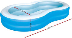 Piscines gonflables Bestway 54117-17 Bleu/Blanc