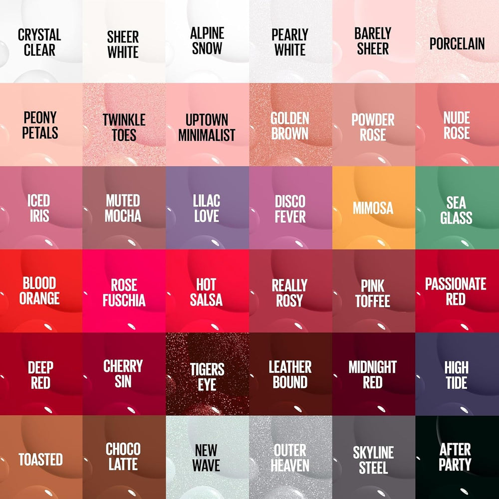 Oja Maybelline New York Super Stay Ink Bonder 006 Deep Red – ojă de lungă durată pentru unghii puternice și culoare intensă, 12,3 ml