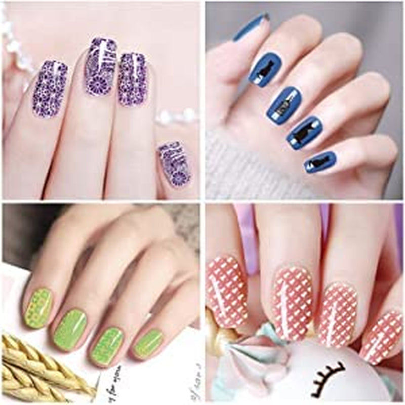 Biutee Nail Stamper 30 Pièces Ensemble de Tampons à Ongles Modèle d'Ongle Stamping d'Ongles Animaux Fleurs Images Plaque de Stamping d'Ongles avec 2 Tampons 2 Grattoirs Accessoires de Conception d'Ongles Tampon à Ongles Français