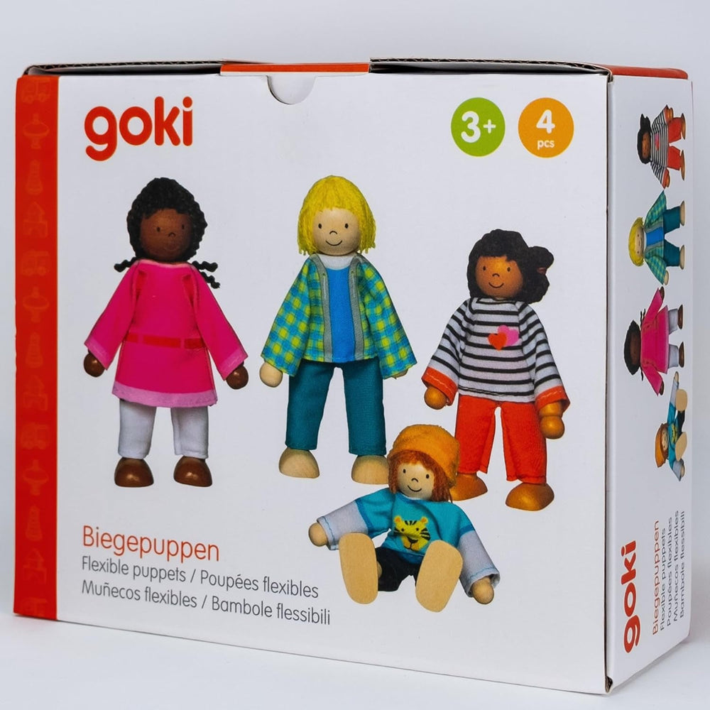 51463 - Biegepuppen Interkulturelle Familie