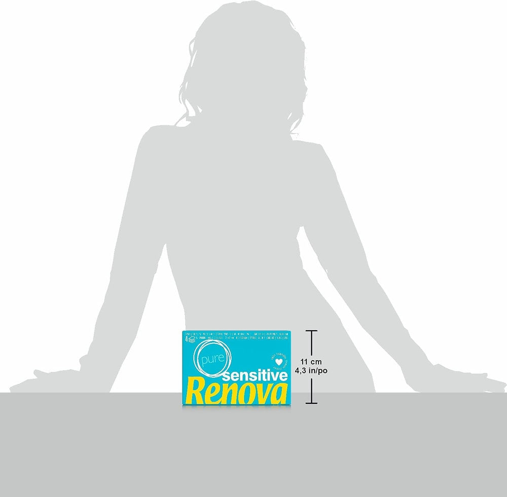 Renova Mouchoirs Sensitive Pure - 6 paquets de serviettes blanches