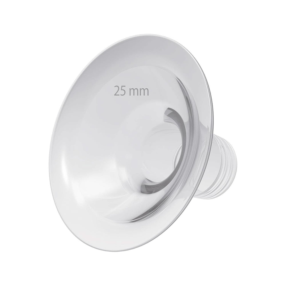 Tire-lait manuel avec protection Softshape 100% silicone (B, bride 25 mm) et options anti-coliques + biberon 150 ml à col large avec tétine à débit lent niveau 1 Accessoires Alimentation et Allaitement Bebe Naty Shop