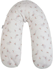 Coussin de grossesse - Coussin d'allaitement - Oreiller multifonction 2 en 1 - Housse amovible 78 X 44 cm Accessoires Alimentation et Allaitement Bebe Naty Shop