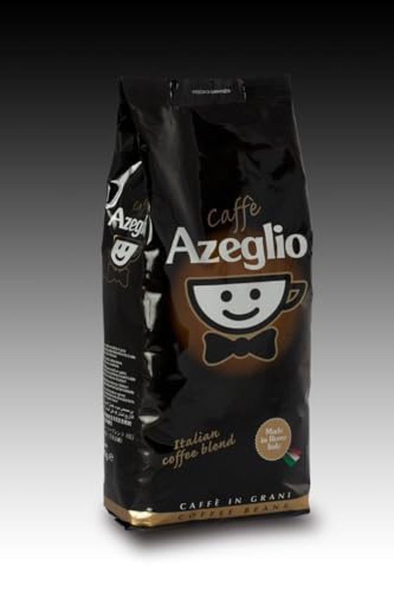 Café Caffè Haiti Roma Azeglio en sachet de 1 kg, torréfié à la main, qualité italienne, pour un expresso intense et crémeux.