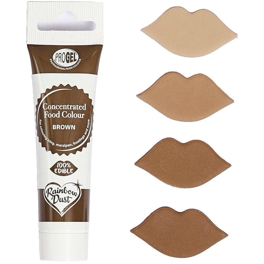 Pro-Gel Alimentaire Marron - Marron