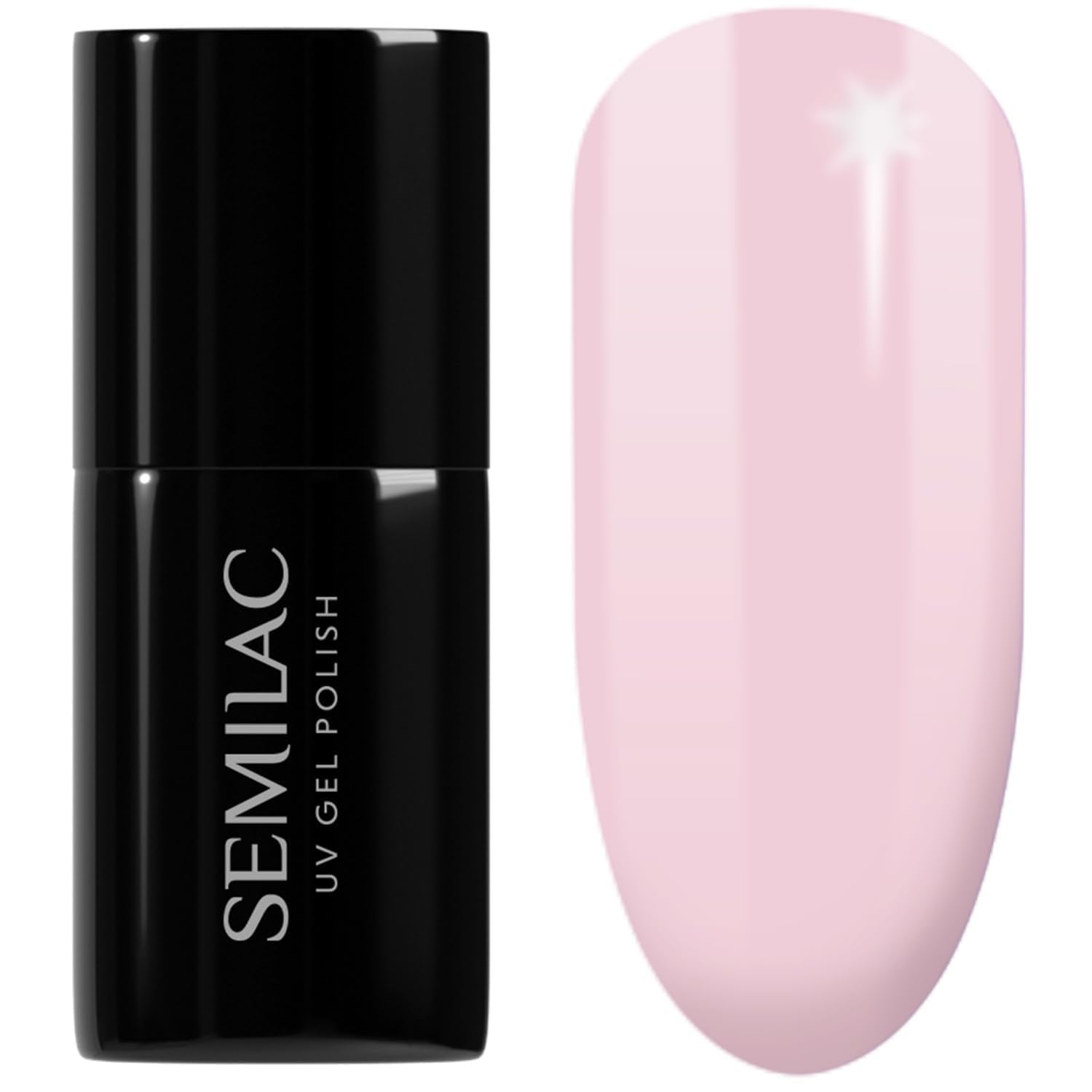 Semilac UV Nagellack Hybrid 404 Muffin aux haricots noirs 7 ml Kollektion Tastes of Fall