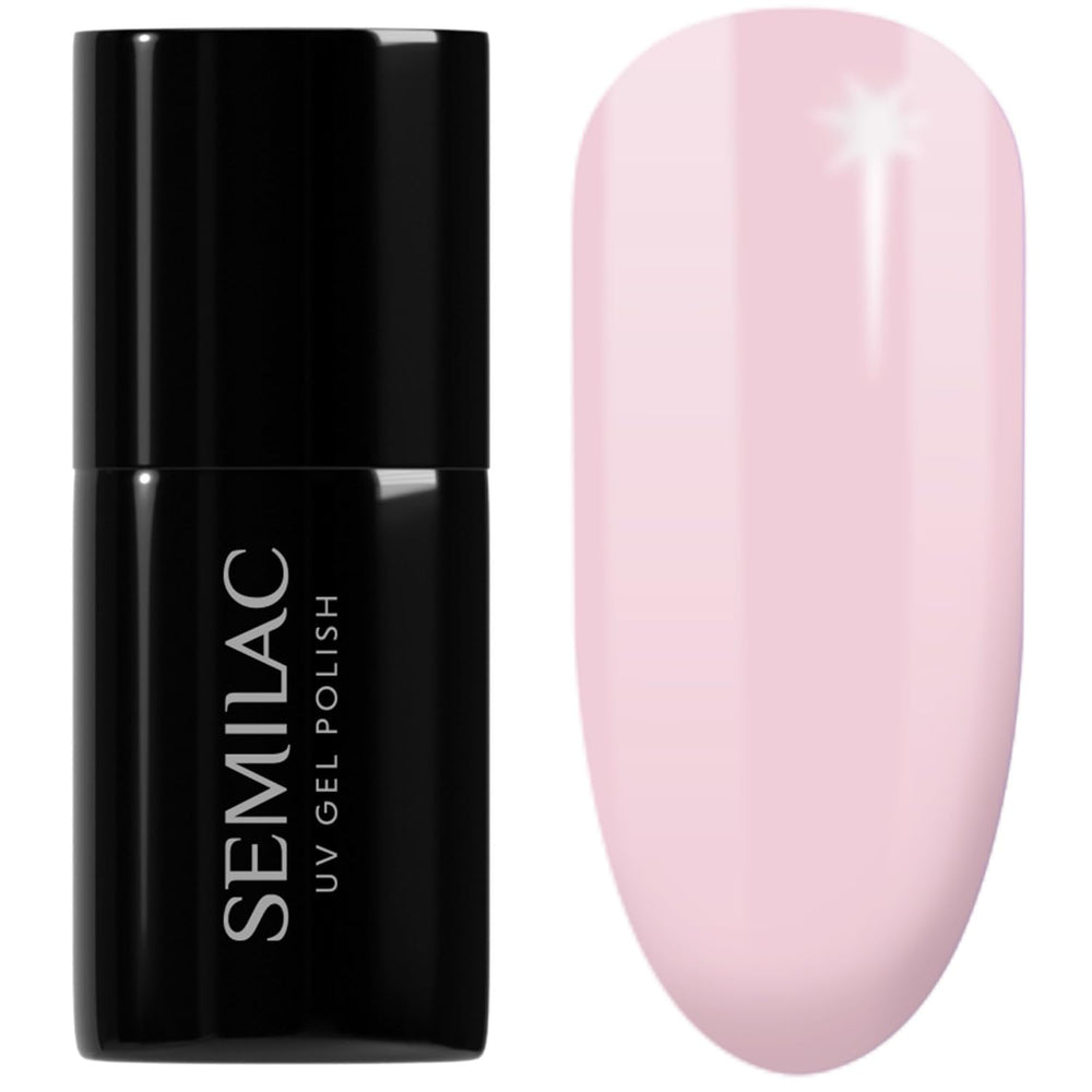 Semilac UV Nagellack Hybrid 404 Muffin aux haricots noirs 7 ml Kollektion Tastes of Fall