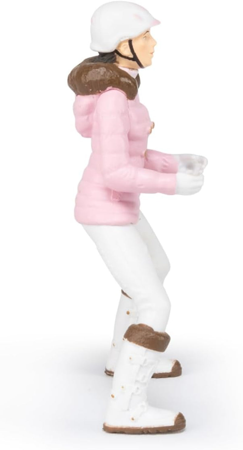 PAPO - Figurine Cheval - Rider Fashion Winter, passion de l'équitation, jouet pour enfants à partir de 3 ans. Figurines Naty Shop
