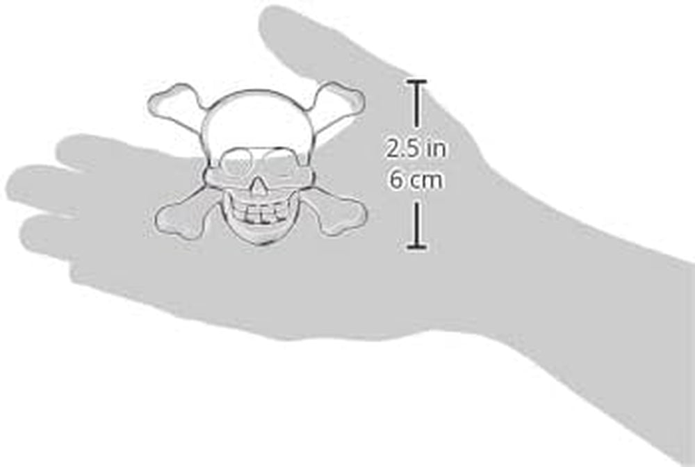 Städter crâne 9 cm en acier inoxydable, argent