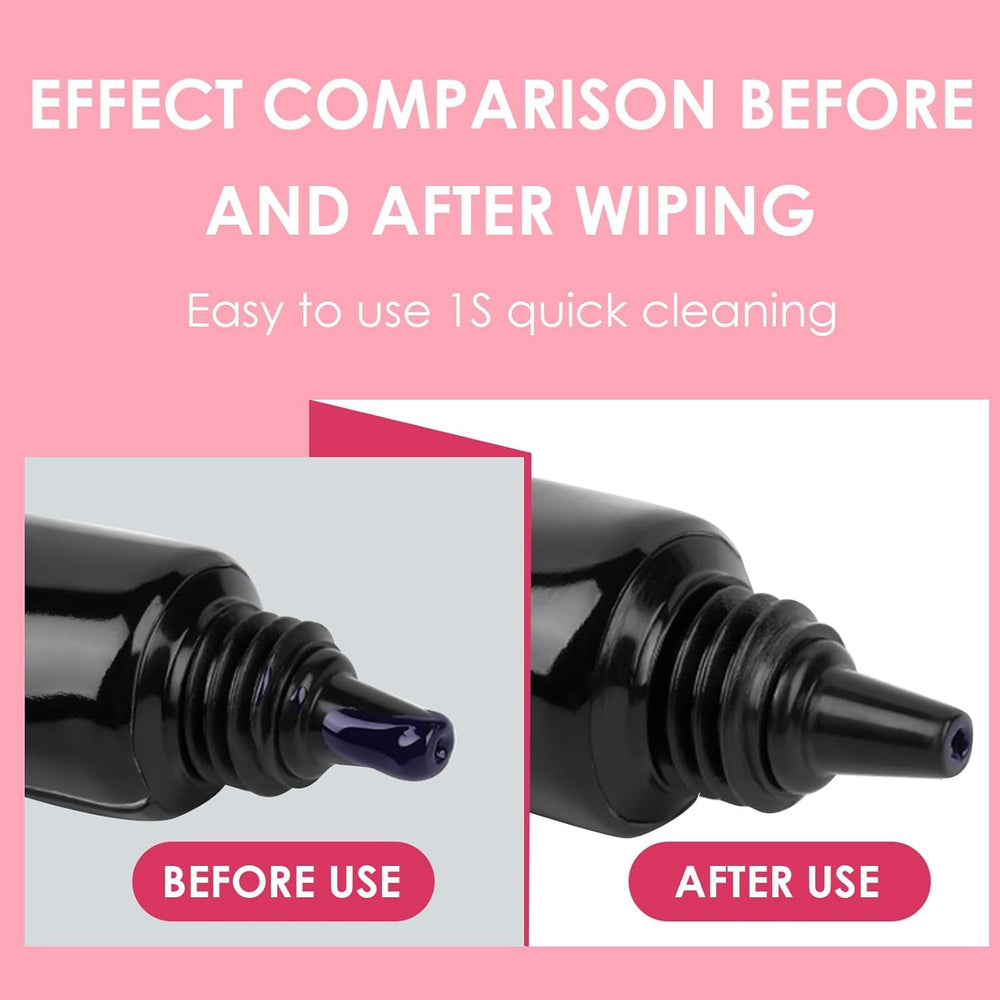 330 pièces Fusselfrei Nägel Wattepads, Fusselfreie Nageltücher, Nagel Wischtücher Wattepads, Nagelleck Entfernen Für Cleaner Gelnägel Nail Wipes Pads (Blanc)