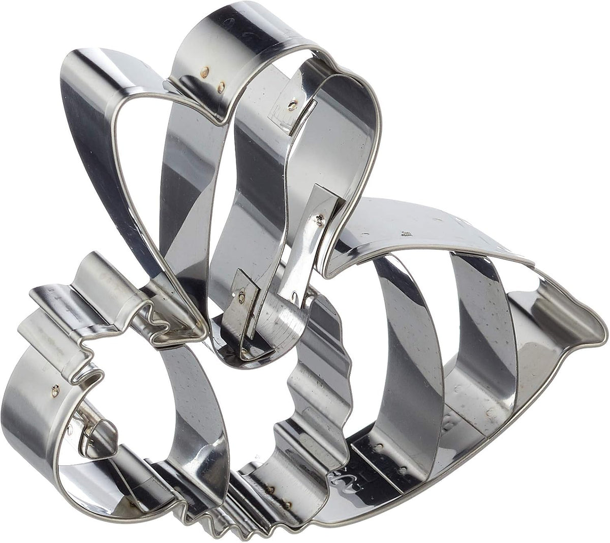 Städter Bee 7 cm en acier inoxydable, argent