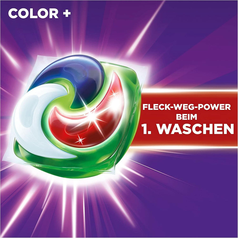 Ariel Allin1 PODS, capsules de lessive liquide Color+ 53 lavages, excellente élimination des taches dès le premier lavage Détergents Rufe Naty Shop