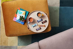 Mini paquet de chocolat mélangé en vrac, chocolat, 35 mini collations au chocolat (Mars, Snickers, Bounty, Twix, Milky Way) comme bonbons, cadeau chocolat, boîte de bonbons (710 g)