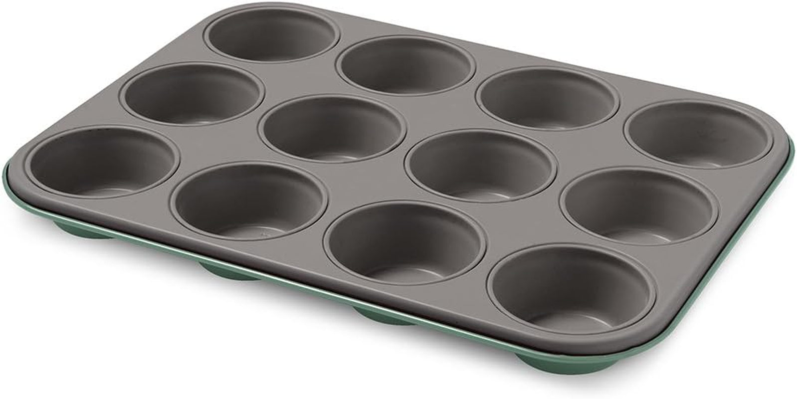 Blackstone Kuchenform 12 Muffins, Stahl, Schwarz/Grau Stein, 6 Einheiten Matrite si tavi pentru copt Naty Shop 12 Muffins Linie Bon Ton
