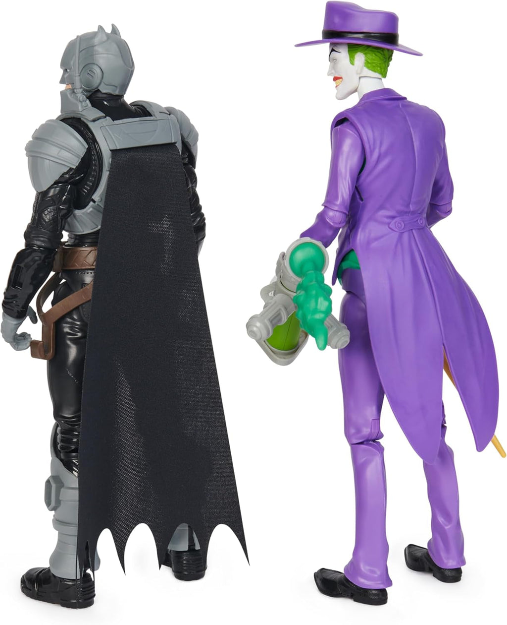 DC Batman Adventures Batman Vs the Joker Action Figure Set, 30 cm - 2 figuri complet mobile cu 12 elemente de echipament pentru jocuri de rol captivante, jucărie pentru copii cu vârsta de peste 4 ani Action figures Naty Shop