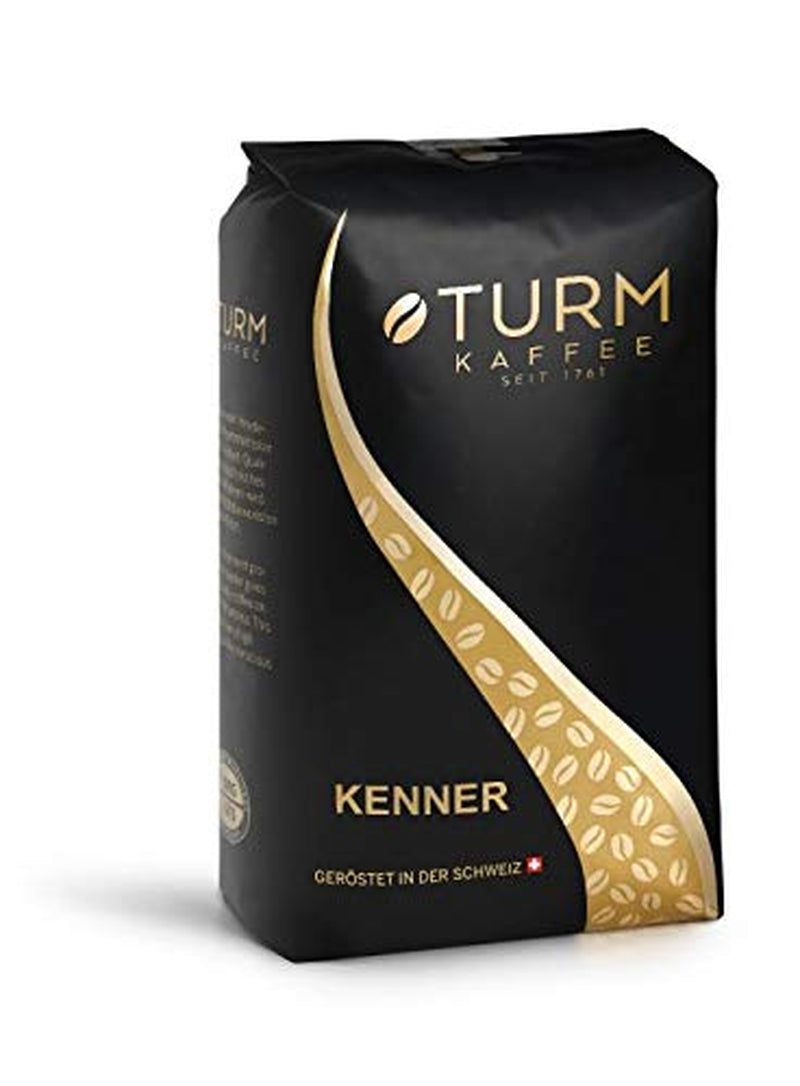 Kenner 1000g | Grains de café suisses de qualité supérieure pour machines à café entièrement automatiques | Café aromatique Schümli aux notes de noix et de caramel | Mélange équilibré Arabica-Robusta | Frit en Suisse