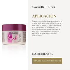 Masque Hi Repair 02 250 ml Naty Shop masque capillaire