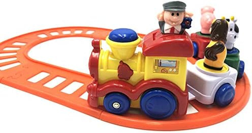 - Train musical Animal Farm (CPA Toy Group 68001), couleur/modèle assorti Jucarii Bebe Naty Shop