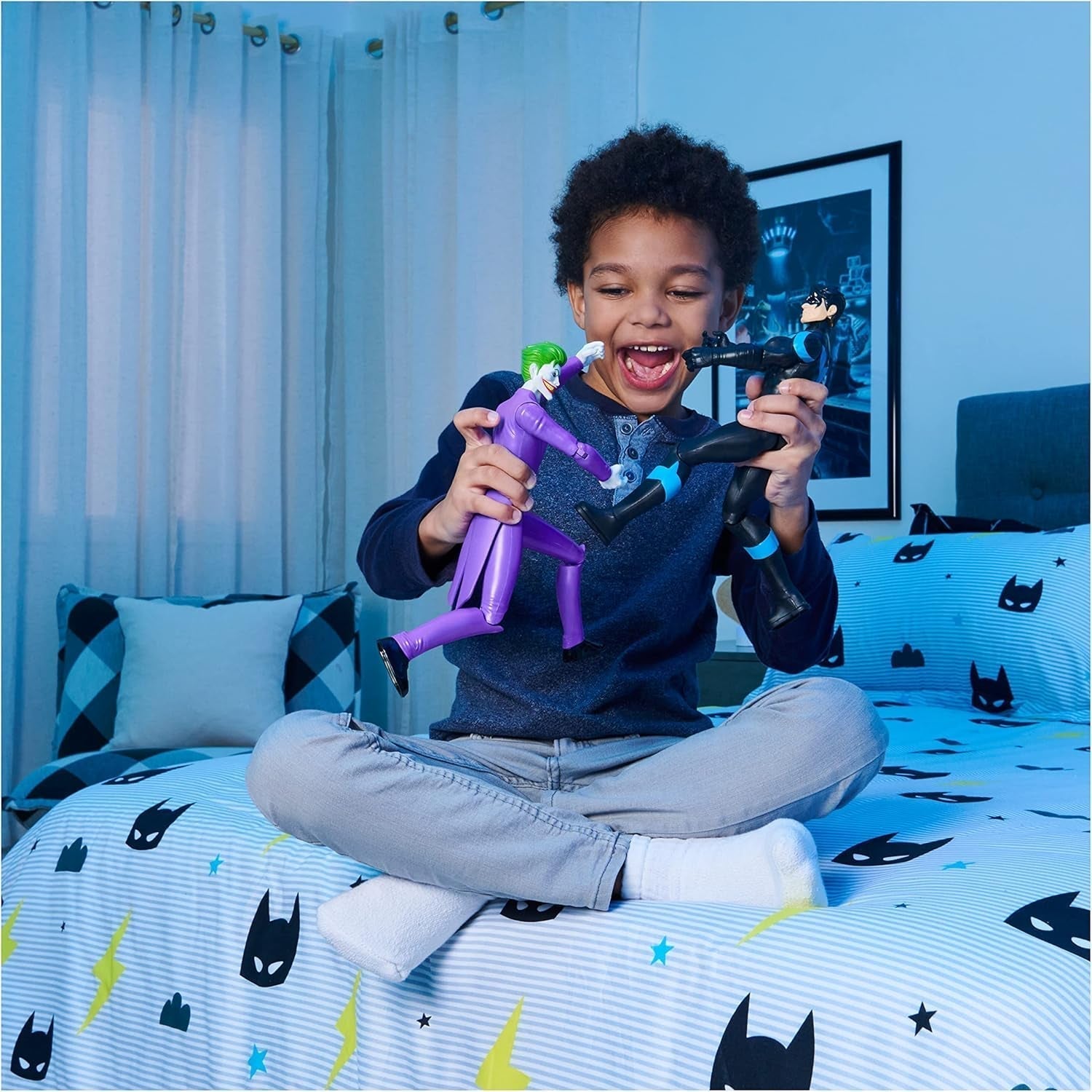 Spin Master Batman : Figurines - Joker (30Cm) (6060344) Figurines Naty Shop