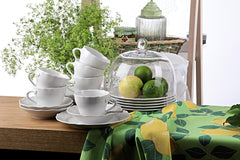 Grenier Hutschenreuther Maria Theresia Weiss pour 6 personnes