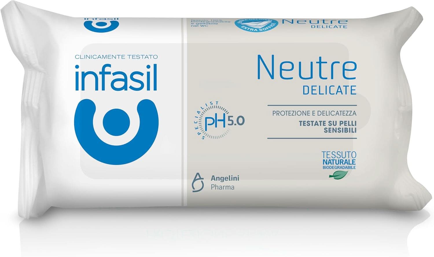 Infasil Intime, neutre 11 paquets de lingettes humides pour bébé Naty Shop