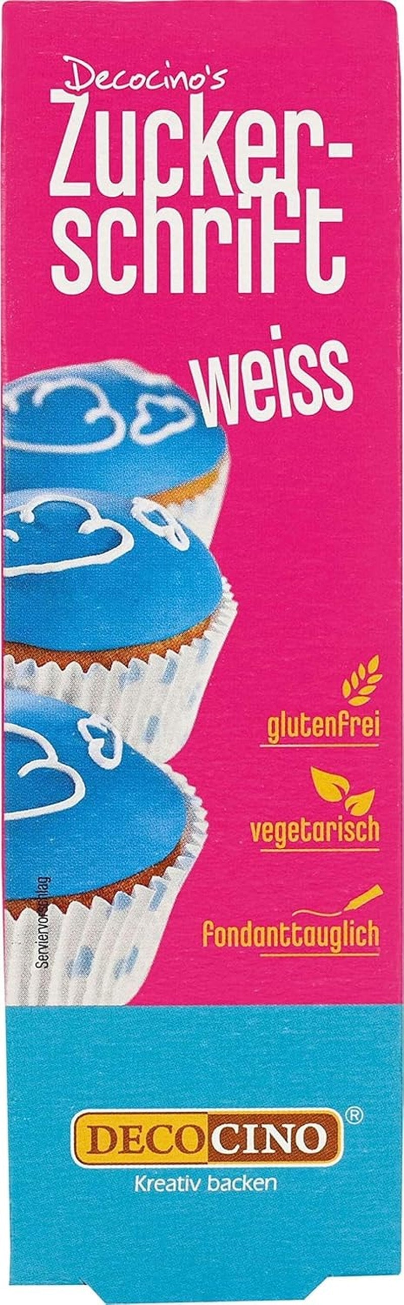 Decocino Lettrage en sucre rouge – Lettrage colorant alimentaire – Tube pratique pour étiqueter le fondant et le glaçage – Décorations de pâtisserie pour gâteaux, gâteaux et cupcakes ! (Paquet de 2)
