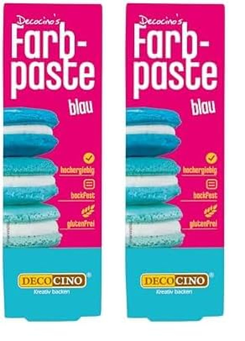 Pâte colorante rose DECOCINO - 20 g - Colorant alimentaire, idéal pour colorer gâteaux, fondants et crèmes - Sans acides gras azoïques ni gluten