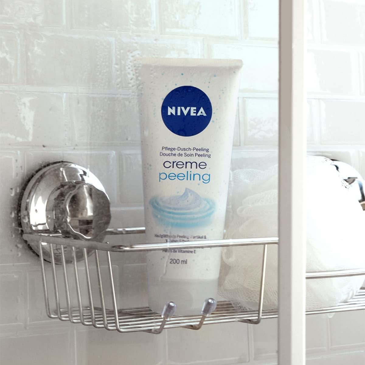 NIVEA Creme Peeling, gommage corps nourrissant aux fines particules et vitamine E, 200 ml Douche et bain Naty Shop