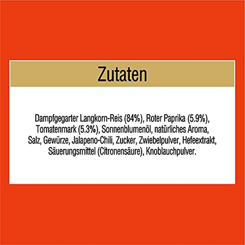 BEN'S ORIGINAL™ Riz express mexicain 6 x 220g