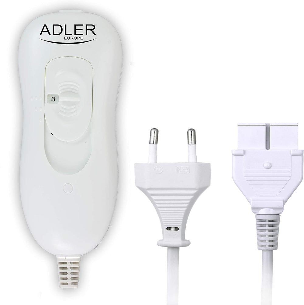 ADLER AD-7425 simple, polyester, couleur perle, 150 X 80 Cm Couettes et couettes Naty Shop